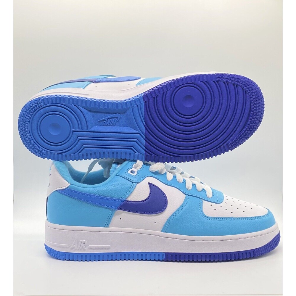 Size 7.5 Mens - Nike Air Force 1 '07 LV8 Low Split - Light Photo Blue